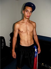 Straight latin boi Wilson jacking off