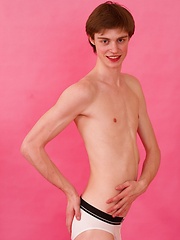 Joel Martin, straight basketball player exposes body