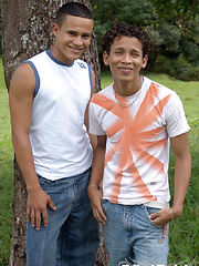 These two tribal twinks are fucking hard
