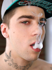 Sexy tattooed boy Simon Archer