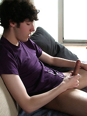 Hot twink jacking off
